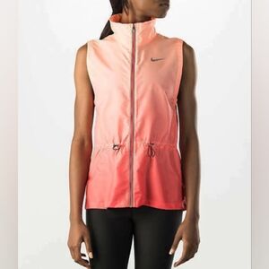 NIKE Gradient Ombre Women's Lightweight Running Vest Size Medium